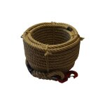 Corderies tournonaises - corde pour poulie en chanvre 22mm longueur 20m 31 / 2546
