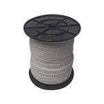 Corderies tournonaises - drisse polypropyl�ne fluo anti - uv - 12 mm - blanc - bobine de 100 m