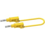 Electro pjp - 2217 / 600v - cd1 - 100j cordon de mesure banane mle banane mle 1. 00 m jaune 1 pc(s) ...
