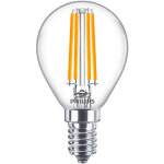 Corepro led lustre e14 boule filament claire 6. 5w 806lm - - philips