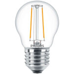 Corepro led lustre e27 boule filament claire 2w 250lm - - philips