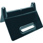 Cornire de protection des chants longueur du poteau 90 x 90 mm noir sans fente 4 pcs. / set