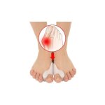 Correcteur d'hallux valgus [6x] silicone amlior, taille unique - sparateur d'orteils, redresseur, ...