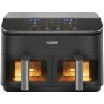 Cosori - friteuse sans huile dual basket chef edition 8, 5 litres