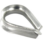 Cosse coeur inox a4 diam�tre 4 - 5 pi�ces
