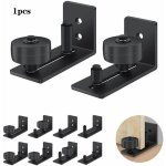 Costjj - 1pcs systme de porte coulissante rail de roulement, porte coulissante de guidage au sol, guidage ...