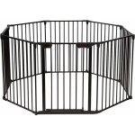 Costway - barri�re de s�curit� pour b�b� avec 8 pans, animaux enfant grille de protection chemin�e pare ...