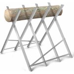 Chevalet de sciage pliable en acier charge 100kg, trteau portable avec dents de scie  encoches pour ...