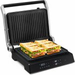 Costway - grill multifonction electrique 1200w tactile intelligent ouverture à 180°, minuterie 4h, 5 ... Costway - grill multifonction electrique 1200w tactile intelligent ouverture à 180°, minuterie 4h, 5 ...
