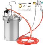 Costway pistolet � peinture haute pression 1 - 2. 5bar r�servoir de peinture de 15l r�glage plage de ...