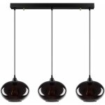 Cotecosy - lustre en métal fumé avec abat - jour en verre, 97x97 cm, hauteur 120 cm, pour bar ou restaurant ... Cotecosy - lustre en métal fumé avec abat - jour en verre, 97x97 cm, hauteur 120 cm, pour bar ou restaurant ...