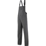 Cotte a bretelles essentiels p / c gris acier 4xl