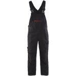 Cotte de travail  bretelles stretch 2695 - noir / rouge 50