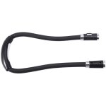 Cou flexible suspendu clin lumi�re led mains libres lampe pliable r�glable lecture de nuit (noir)