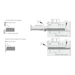 Coulisses actro you silent system 40 kg - longueur 600 mm - hettich