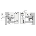 Hettich - coulisses à billes quadro v6 silent system - charge 30 kg - sortie totale - à enfichage - longueur ... Hettich - coulisses à billes quadro v6 silent system - charge 30 kg - sortie totale - à enfichage - longueur ...