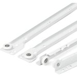 Ersandy - coulisse tiroir 400 mm - lot de 2 (1 paire) rails pour tiroir coulissants, en blanc, systme ...