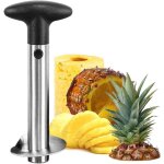 Coupe ananas - [amlior, renforc] lame tranchante plus epaisse en acier inoxydable, poigne antidrapante, ...