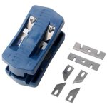 Coupe - bordures en bois, plastique araseur de chant coupe - ruban portable � 2 bords pour menuisiers, ...