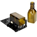 Coupe - bouteille en verre, version am�lior�e pour bouteilles rondes, carr�es et goulots, adapt� aux ...