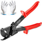 Coupe - cable a cliquet 250 mm coupeur de cables et fils cuivre alu 240 mm� poignees confortables levier ...