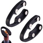 Coupe - capsule de vin noir pour une ouverture propre et sans blessures