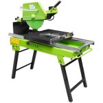 Coupe carrelage pietement pliant electrique 8x10, 5cm scie 350mm zipper zi - stm350