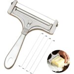 Coupe - fromage � fil avec rouleau - grosor ajustable para quesos blandos a semiduros - construcci�n ...