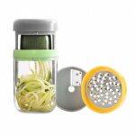 Coupe - légumes en spirale et râpe à légumes avec recettes vigizer innovagoods Coupe - légumes en spirale et râpe à légumes avec recettes vigizer innovagoods