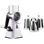 Coupe - l�gumes et fruits multifonction avec 3 lames en acier inoxydable - broyage manuel et s�r