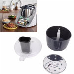 Coupe - l�gumes pour tm5, tm6, acier inoxydable abs r�pe � l�gumes, r�pe � l�gumes robot culinaire r�pe ...