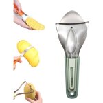 Coupe - mangue 3 en 1, �plucheur de mangue, outil de s�paration avec lame en acier inoxydable, �plucheur ...