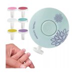 Coupe - ongles pour bb / adulte - jeu de limes  ongles avec 6 tampons de rechange multicolor