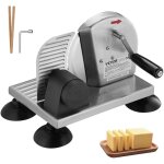 Coupe - pain manuel vevor epaisseur de tranche reglable de 0 a 6 pouces, lame micro - dentelee durable ...