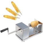 Coupe - pommes de terre en spirale en acier inoxydable - coupe - lgumes - coupe - pommes de terre - ...