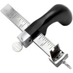 Coupe - sangle en cuir coupe � la main outil en cuir coupe - ceinture en bande de cuir avec poign�e en ...