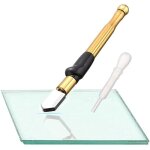 Coupe verre professionnel, carbure de tungstne conception ergonomique 2 - 15mm pour lunettes de teint ...