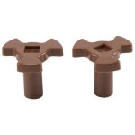 Coupleur de plateau tournant � micro - ondes, support guide rouleau four pi�ces rechange couplage noyau ...