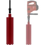 Couronne Diamantée Turbo UNC 1¼ 63 Mm | Longueur 460 Mm | Pour Béton Armé, Maçonnerie - Perçage Humide/Sec