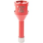 Couronne de perage pour carrelage m14, diamtre 10 mm, meuleuse d'angle, sans amorce de perage, pour ...