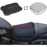 Coussin d'assise de moto en gel 3d avec structure en nid d'abeille avec coussin d'assise - housse de ...