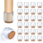 Coussin de chaise, couvre - pied de chaise 24 pices, couvre - pied de meuble antidrapant et rsistant ...