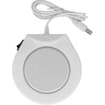 Coussin chauffant � prise usb, tapis de tasse sous vide, dessous de verre chauffant, napperon pour le ...