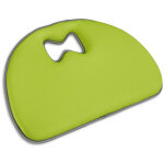 Coussin de genoux pour jardin, aide pour les genoux, universel avec poign�e, tapis genoux, vert - relaxdays ...