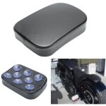 Coussin de moto selle de passager de coussin de si�ge arri�re de coussin de coussin universel de moto ...