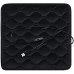 Coussin de sige chauffant usb pour voiture, coussin chauffant lectrique 5v coussin de couverture de ...