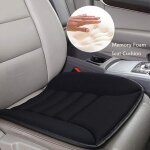 Coussin sige voiture, housse de sige, mousse mmoire protection chaise confortable antidrapant tapis ...