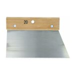 Couteau � colle outibat denture pointue normale - 250 g / m� - longueur 200 mm