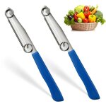 Couteau � coupe rapide, nouvel �plucheur de fruits multifonctionnel 3 en 1 avec ressort amovible, coupe ...
