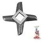 Couteau pour hachoir � viande professionnel en acier inoxydable, remplacement de lames de hachoir en ...